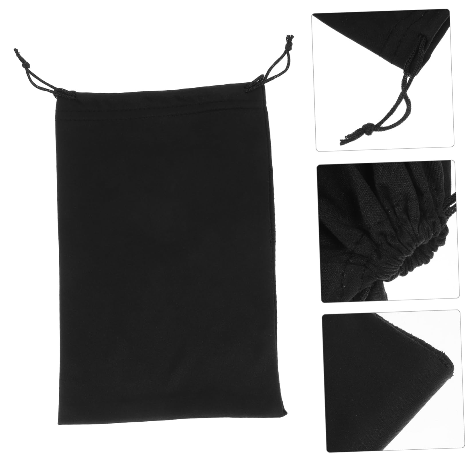 Yardwe Lot de 10 Pochettes Universelles en Microfibre pour Lunettes De Ski avec Cordon De Serrage pour Plus De Sécurité