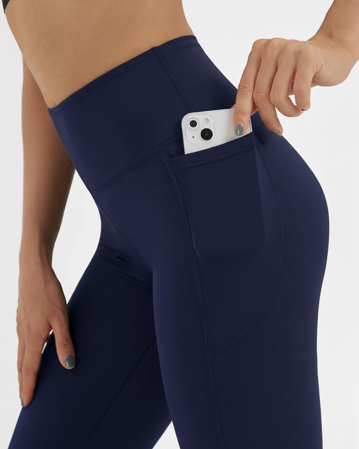Zylioo Leggings largos de pierna acampanada para mujer, largos, extra largos, opacos, corte de bota Tall/extra alto, pantalones de fitness, pantalones de jazzleg