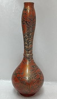 ＊専用＊銅瓶　銅製花器　華道 高岡銅器 鋳銅花瓶 銅製花瓶 花器 龍泉堂 天龍 耳付花瓶 骨董品