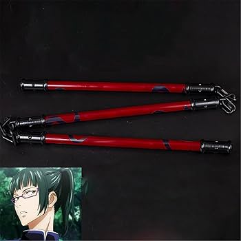 呪術廻戦　禪院真希　コスプレ衣装+武器 Amazon | 【Yixianda】 劇場版 0 禪院 真希 レプリカ 武器 呪具