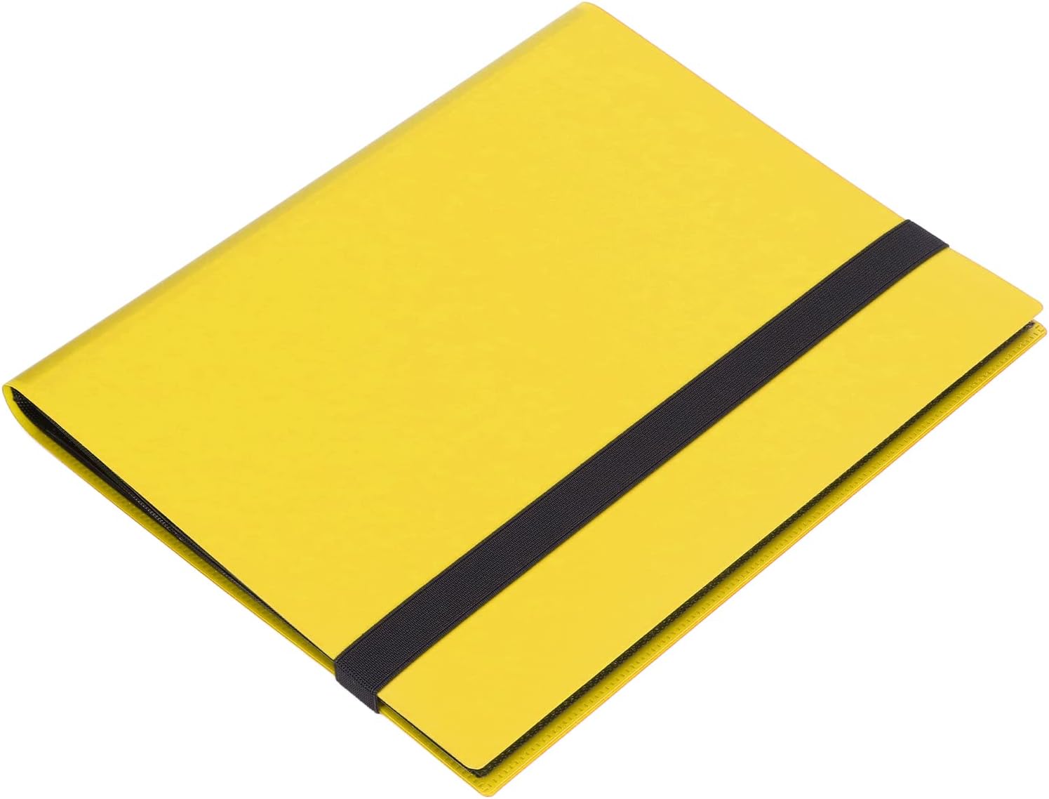 カラーカードバインダー ページpp素材実用的な美しいトレーディングカードバインダー大容量9家庭用ゲームカード用ポケット イエローページ 最大75 Offクーポン