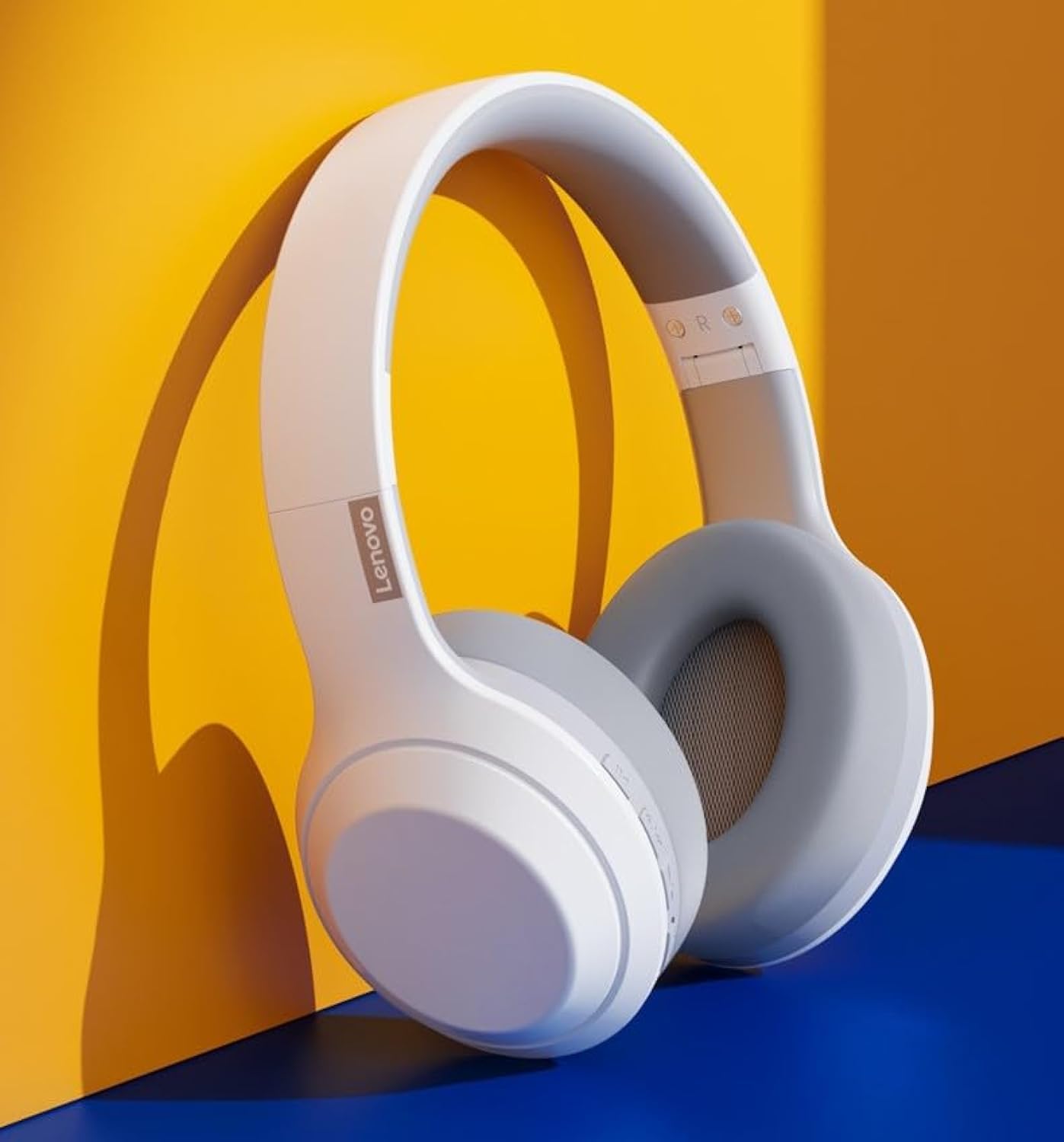 Lenovo TH10 One Size Thinkplus Headphone, White