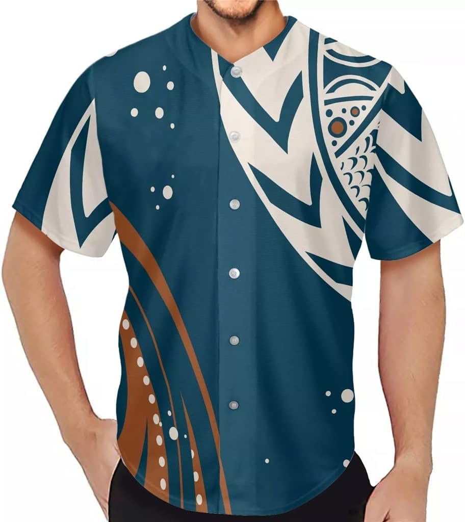 Football Team Shirt Men Baseball Breathable Short Sleeve Adult