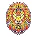 ELKeyko Nouveau 2021 Eagle Puzzle 3D Puzzle en Bois Enfants en Bois DIY Crafts Animal Modélisation Décompression Jouets Classic Jouets Puzzles en Bois (Color : A4 Lion)