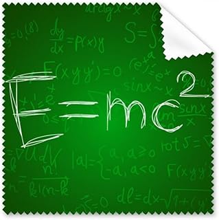 Relativity Physical Science Formula Calculus Cleaning Cloth Phone Screen Glasses Cleaner 5pcs