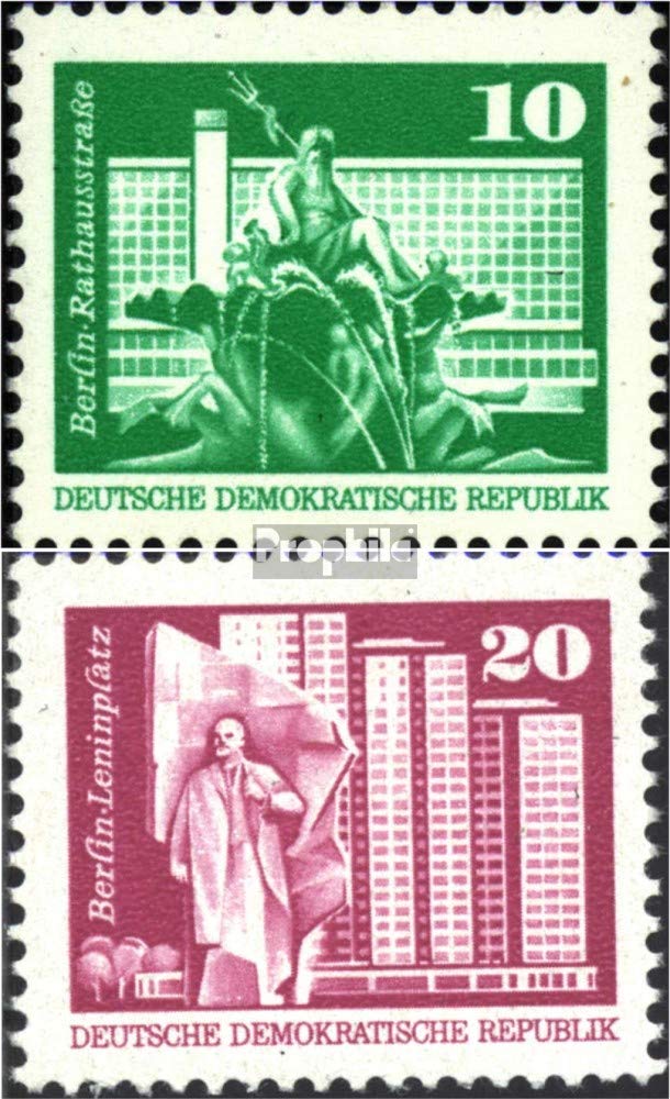 DDR Briefmarken 2022 Komplett Postfrisch – Sammleredition 1975 Aufbau Kleinformat