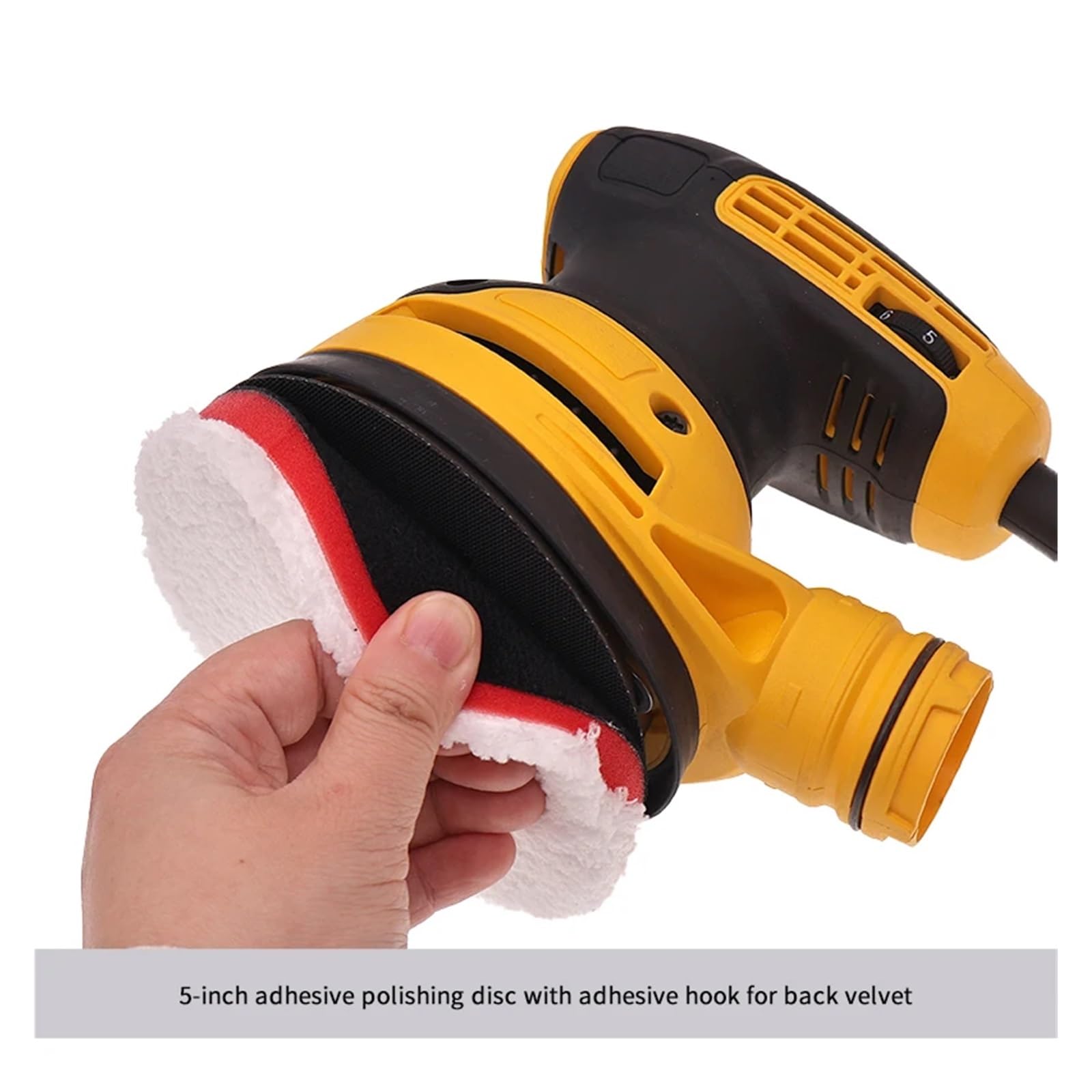 Amazon | 5インチ 125MM プロ仕様マイクロファイバーフォーム研磨
