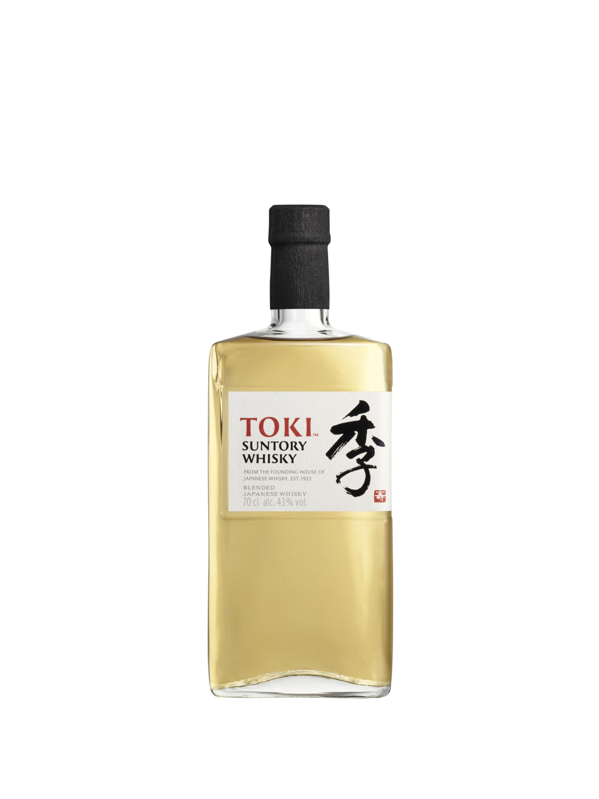 Suntory Toki + Highball-Glas | Japanischer Blended Whisky | 43% Vol | 0,7l