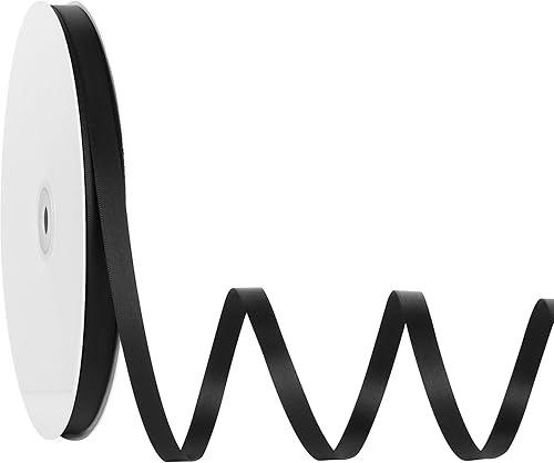 Miniatura 49 de LIUYAXI Cinta de Satén Dorada de Doble Cara 1/4" X 50 Yardas, Cintas Perfectas para Manualidades, Envoltura de Regalos, Fabricación de Lazos y Más