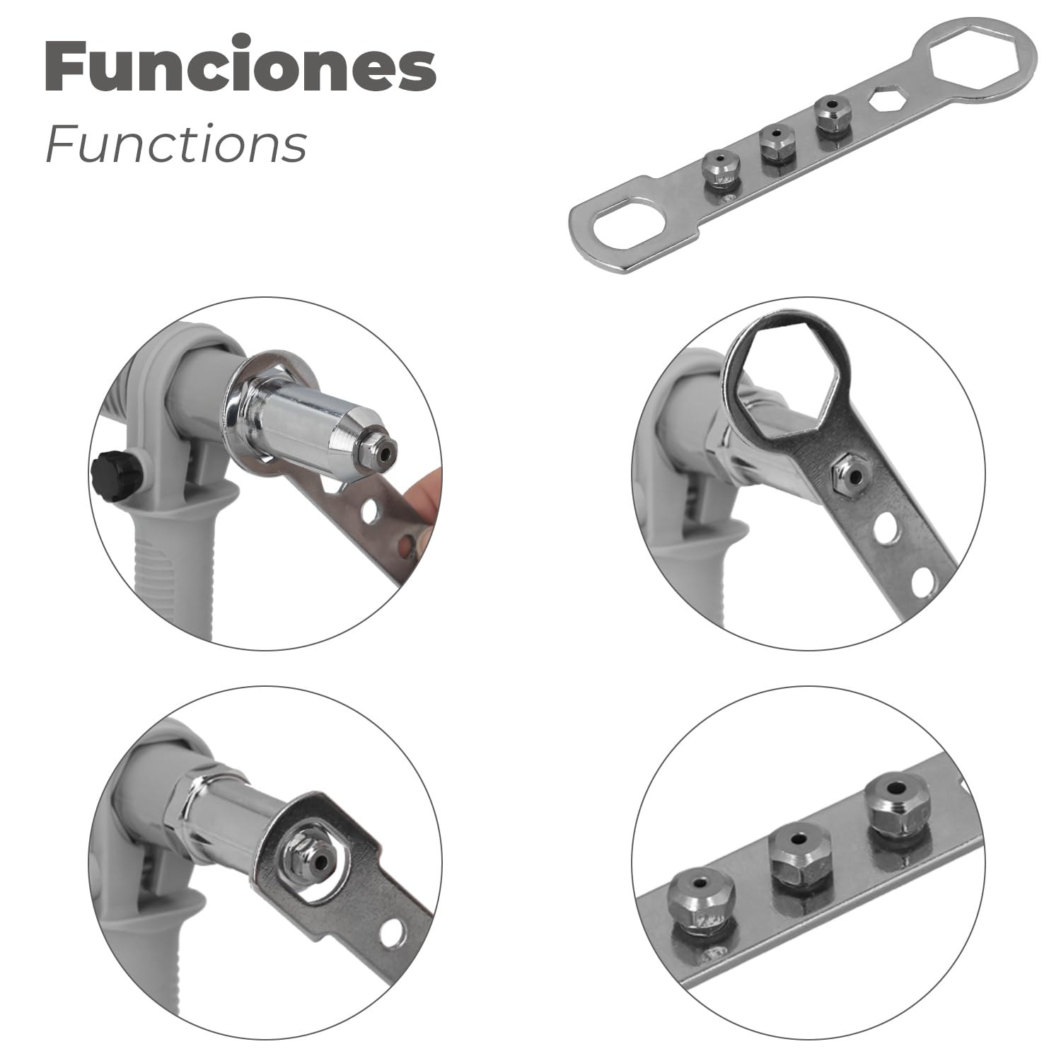 WOLFPACK LINEA PROFESIONAL Kit Rivettatrice Per Trapano