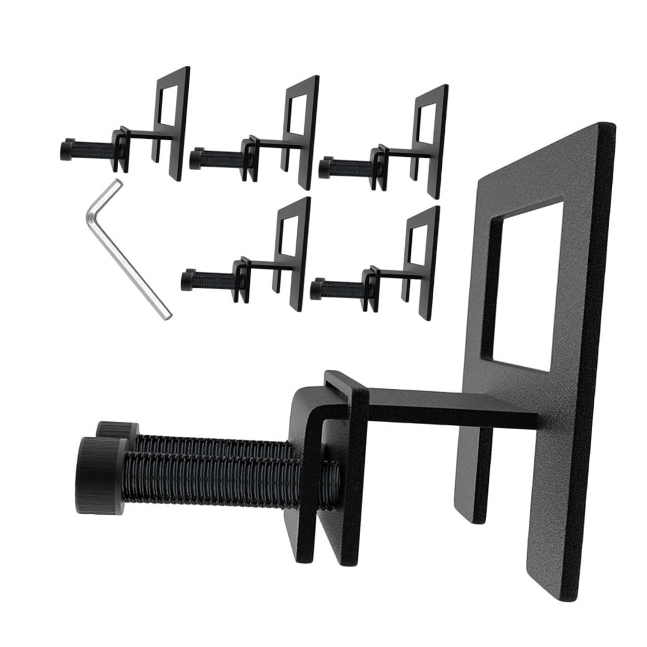 Bettgestell Matratzenstopper aus Eisen, Schwarz, Verstellbar