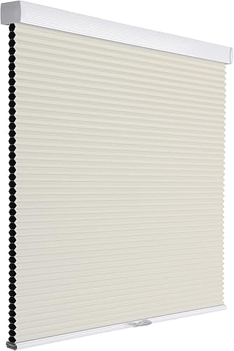 Persianas celulares opacas sin cordones, persianas de panal para ventanas, persianas celulares con aislamiento térmico para ventanas del hogar,