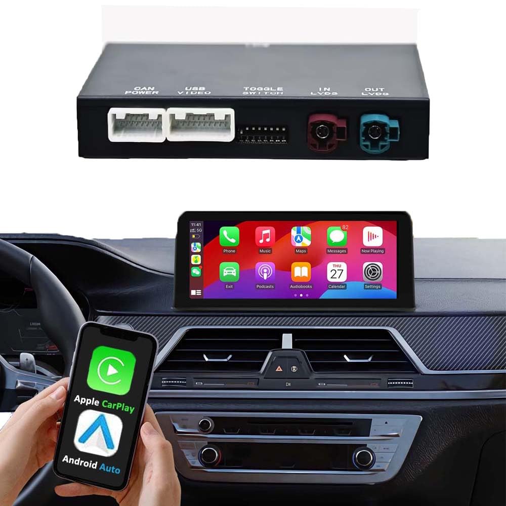 Carplay Android Auto Adapter for BMW NBT System Wireless Carplay Retrofit Decoder with 1…