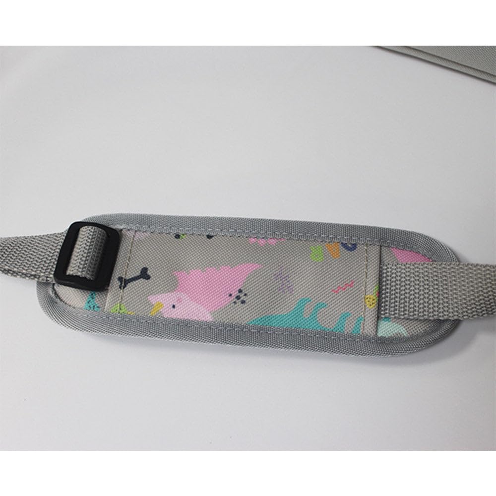 Tiddlers & Nippers Tiddler Sac de rangement universel pour poussette – Grande capacité avec 2 porte-gobelets et 2 compartiments (Dinky Dinos)