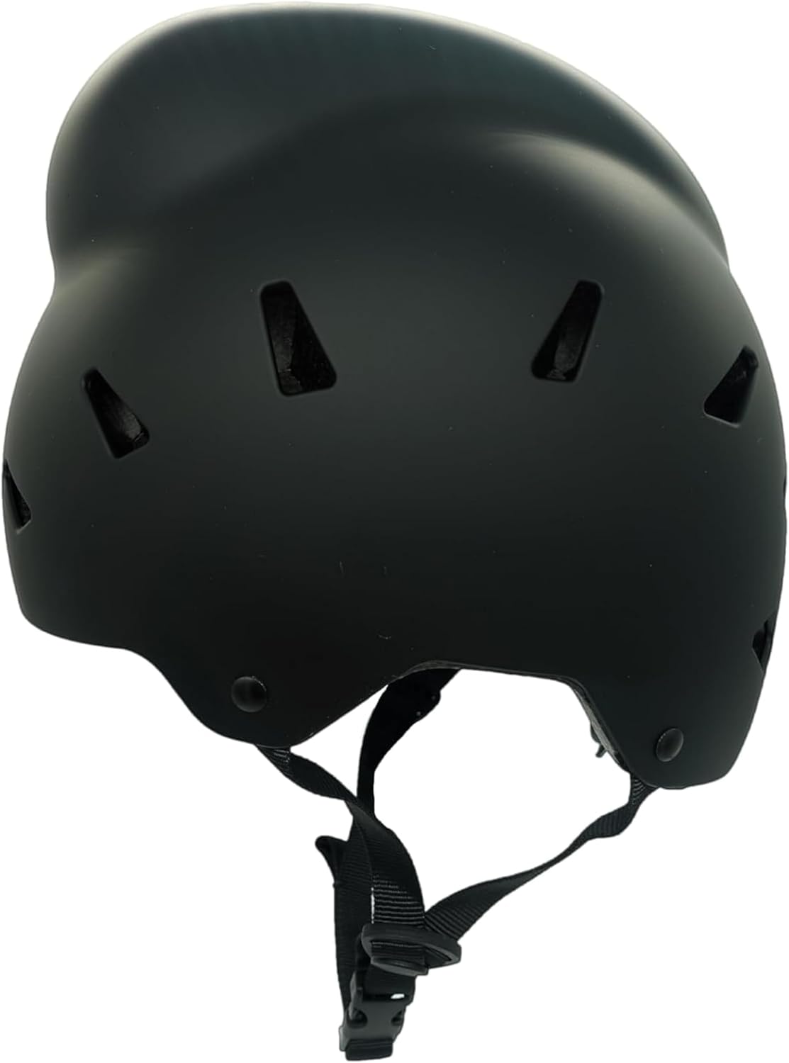 Safety Helmet for Sikh Children, Ventilated Design, Adjustable Fit Bike Helmet - Ideal for Road Cycling, Commuting, and Skateboarding - Ages 5+ (Matte Black - Medium)