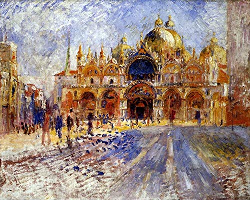 Peinture à l'huile de Venise Renoir pour habiller un grand mur vide de bureau