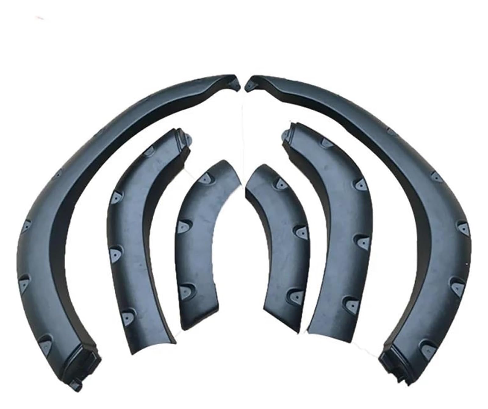 Car Wheel Mudguards Set For TOYOTA LC80 Wheel Flares Eyebrow Covers 4x4 Offroad ABS Material Car Accessories Arches Fender