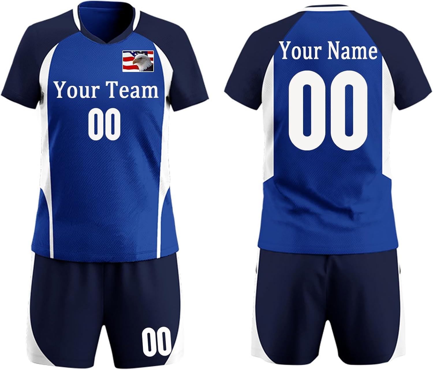Custom Volleyball Shirt and Shorts for Womem/Men Volleyball Jersey Personalized Your Name Number Logo