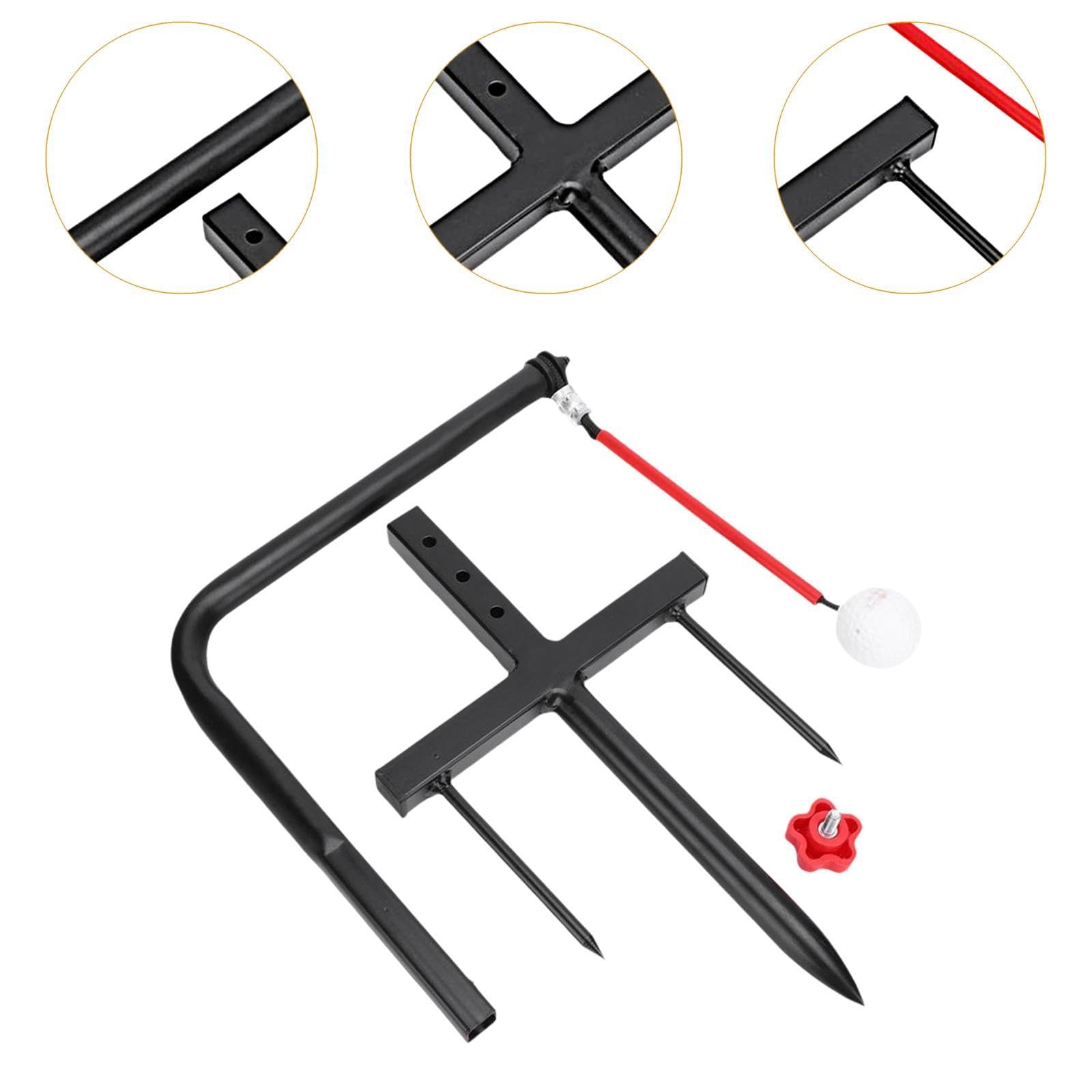 Golfschwungtrainer, Trainingshilfe, Schlagtrainingsgerät, Golfzubehör, Tragbarer Golf Übungsschwung Groover für Spieler Jeden Niveaus