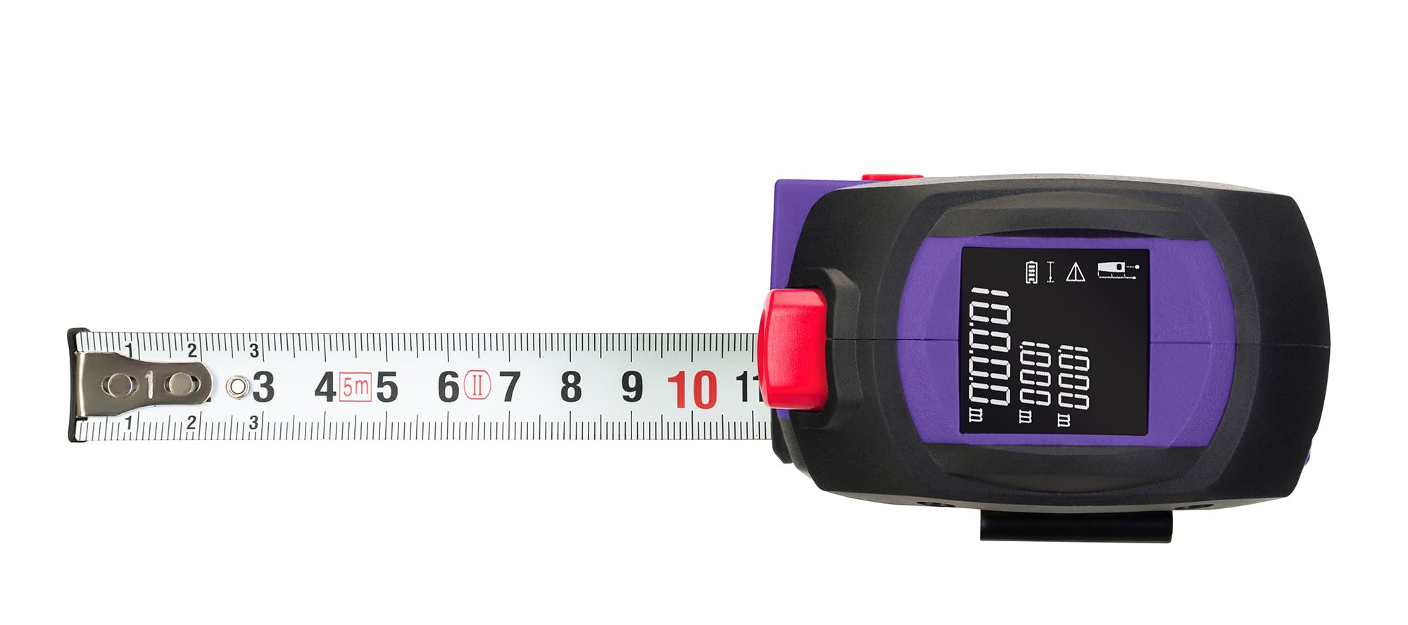 Reel SLR600 PRO Cyfrowy miernik laserowy z taśmą 60 m pomiar długości powierzchni objętość wyświetlacz LCD automatyczna blokada funkcja pamięci jednostka calowa stopa metry do budowy domu