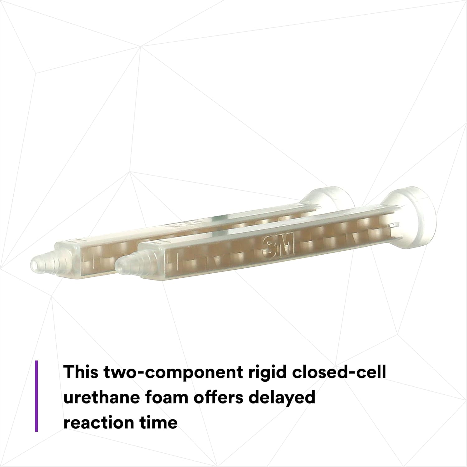 3M Rigid Pillar Foam 08458, Urethane, High Performance, Expanding, 200 mL Cartridge