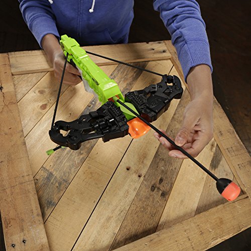 Nerf Zombie Strike Wrathbolt - Defend Against the Zombified Attackers with Your Sniper Crossbow - Load, Aim, and Fire the 2 Included Darts - Arrows Whistle When Fired - Ages 8 and Up, Play Safe