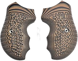 Replacement Grips for All Charter Arms G10 wrap Around Coyote Color and Non-Slip Texture