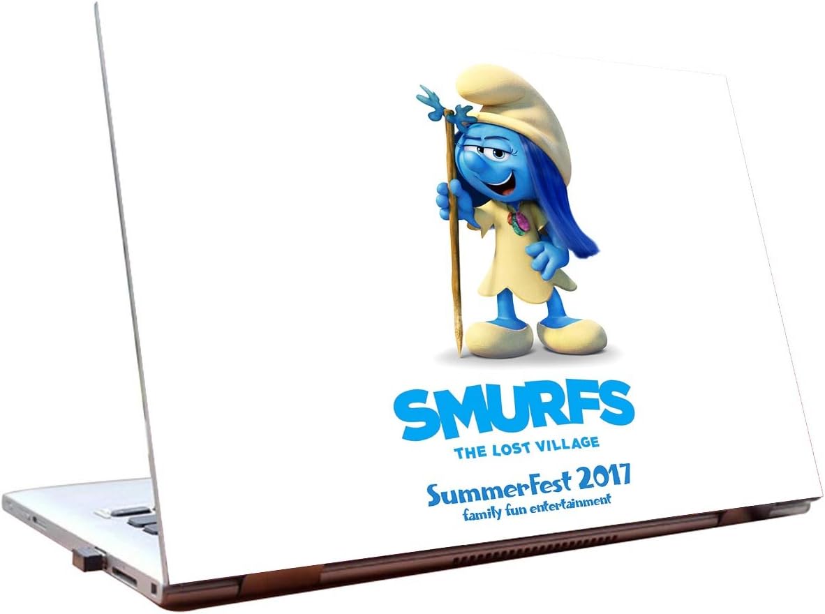 Tamatina Laptop Skins 17.5 inch - Smurfs: The Lost Village - Smurfette - Hollywood Movies - HD Quality