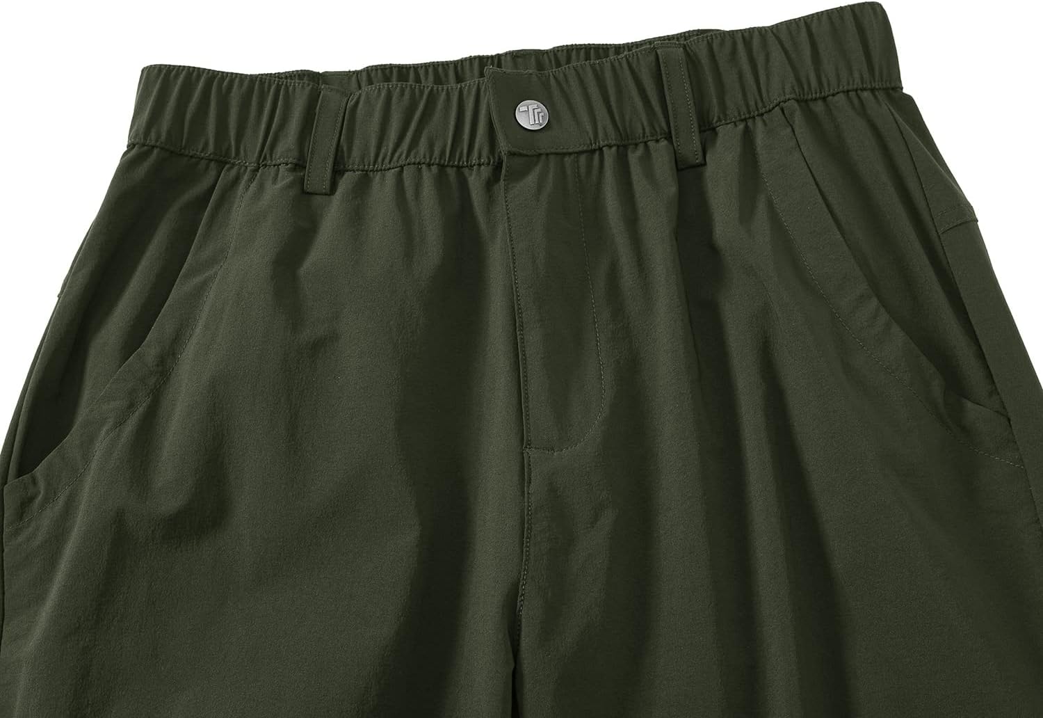 YSENTO Women's Hiking Pants Lightweight Stretch Quick Drying UPF 50 Camping Travel Work Cargo Pants 6 Pockets - Image 4