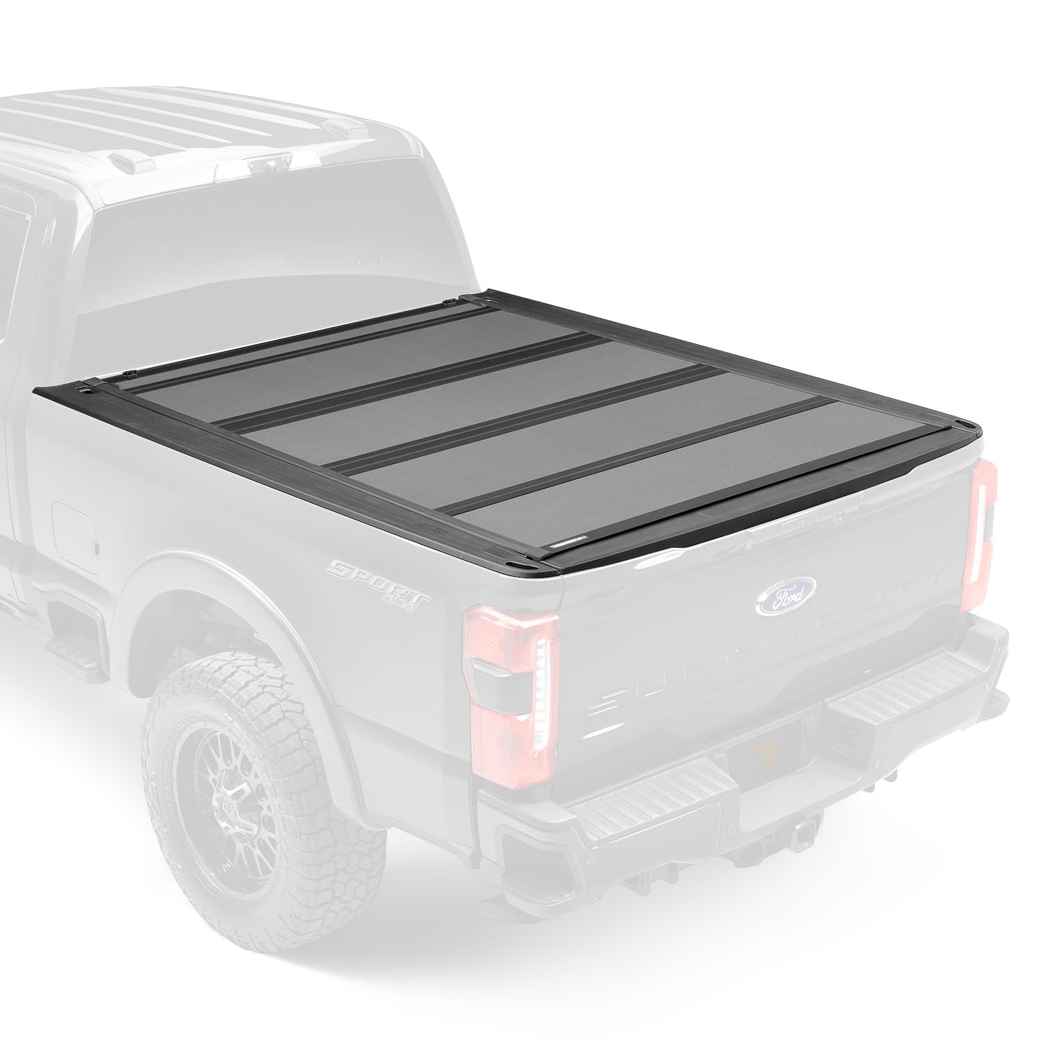 Photo 1 of RealTruck BAK BAKFlip MX4 Hard Folding Truck Bed Tonneau Cover | 448330 | Fits 2017-2026 Ford F-250/350 Super Duty 6' 10" Bed (81.9")