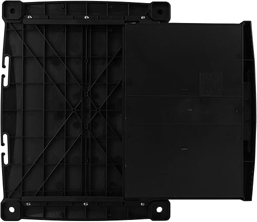 Miniatura 7 de Kantek Soporte para monitor con cajón, 17" X 13.25" X 3" a 6.5", negro, soporta 50 libras