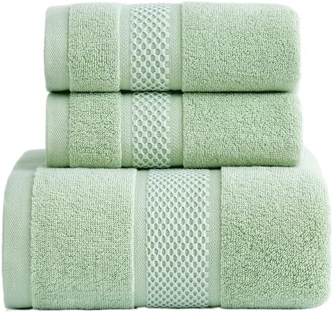 Thickened Into A Large Towel Soft Absorbent Cotton Plain Towel Bath Towel All Cotton(Gray)