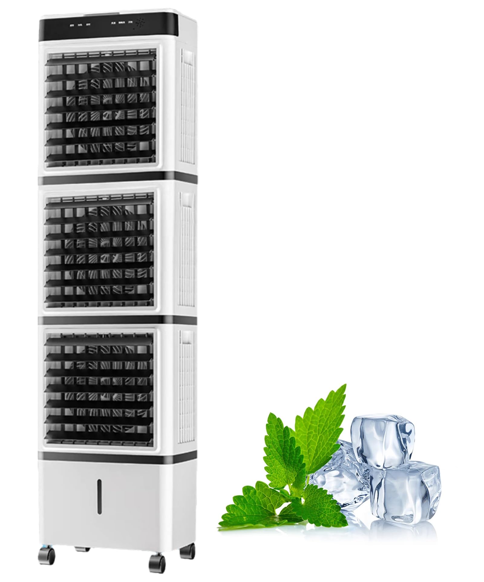 FXNFXLA Remote Control Evaporative Air Cooler/Portable Air Conditioners Square Three fans