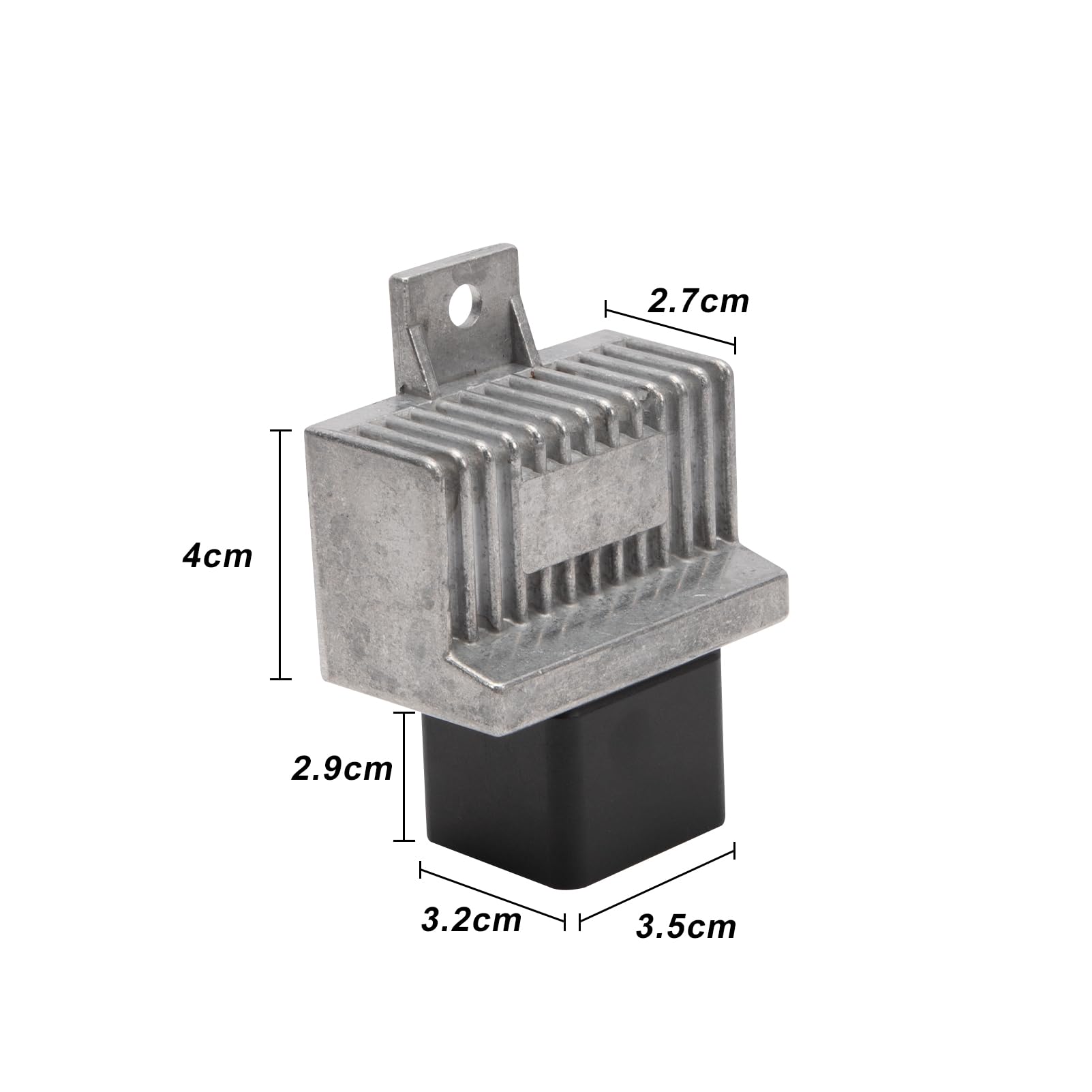 Relé Bujía Incandescente compatible con Clio 2 Trafic 2,7 Pin Relé compatible con Clio III Espace Laguna Twingo Megane Scenic Master Movano Vivaro 7700115078 6001546572
