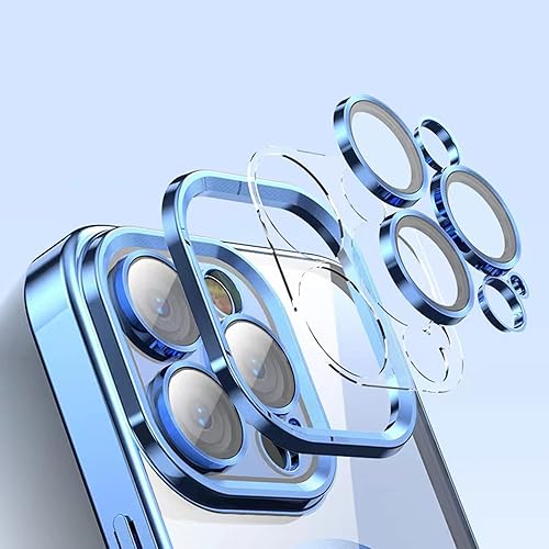 Miniatura 7 de Misscase Funda compatible con iPhone 12 Pro Max MagSafe, protección completa magnética transparente con protector de lente de cámara, funda