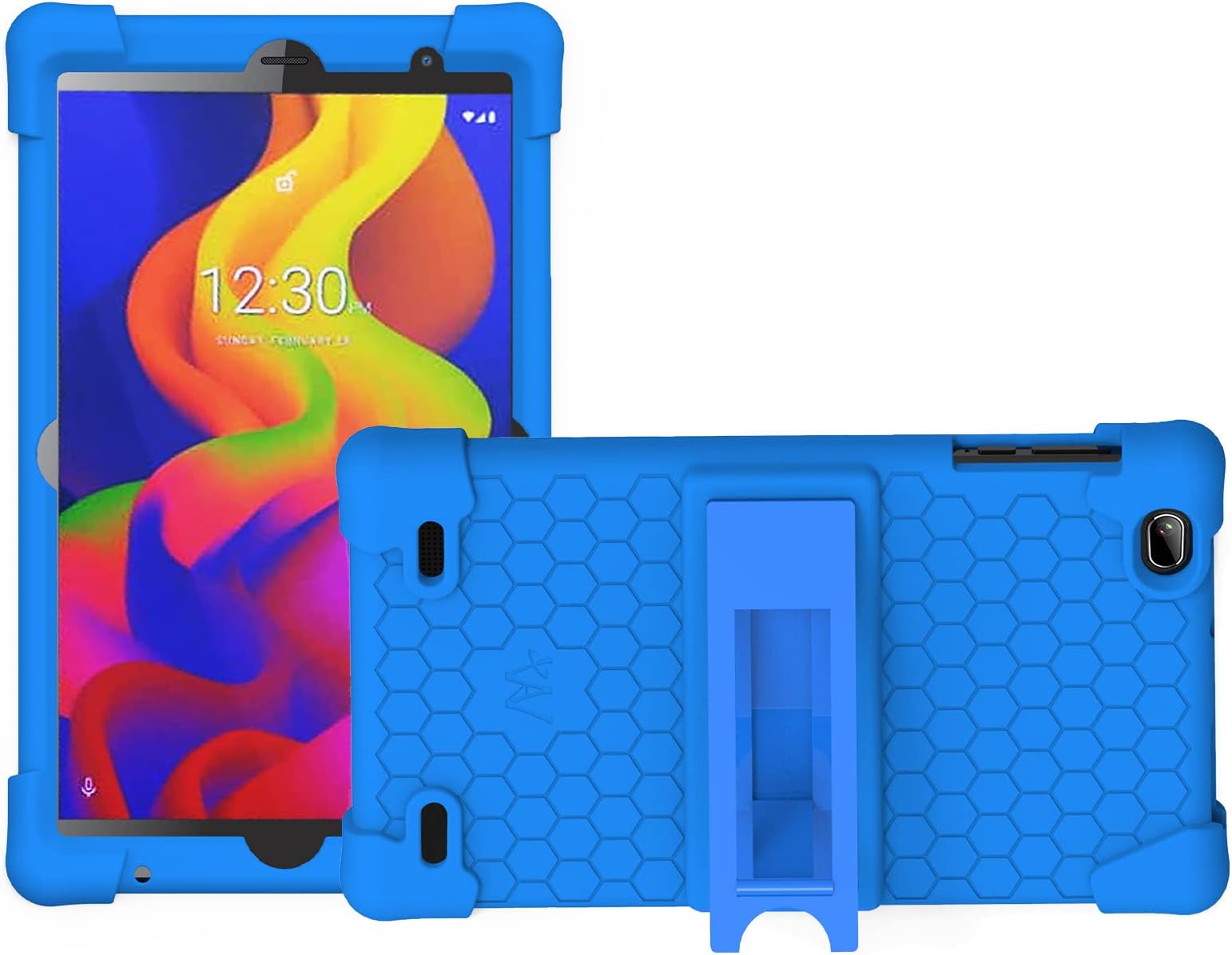 (NOT for T8 Pro/ P8) Foxx T8 Tablet Case, Transwon Kids Case for FOXXD Foxx T8 Tablet 8 Inch - Blue