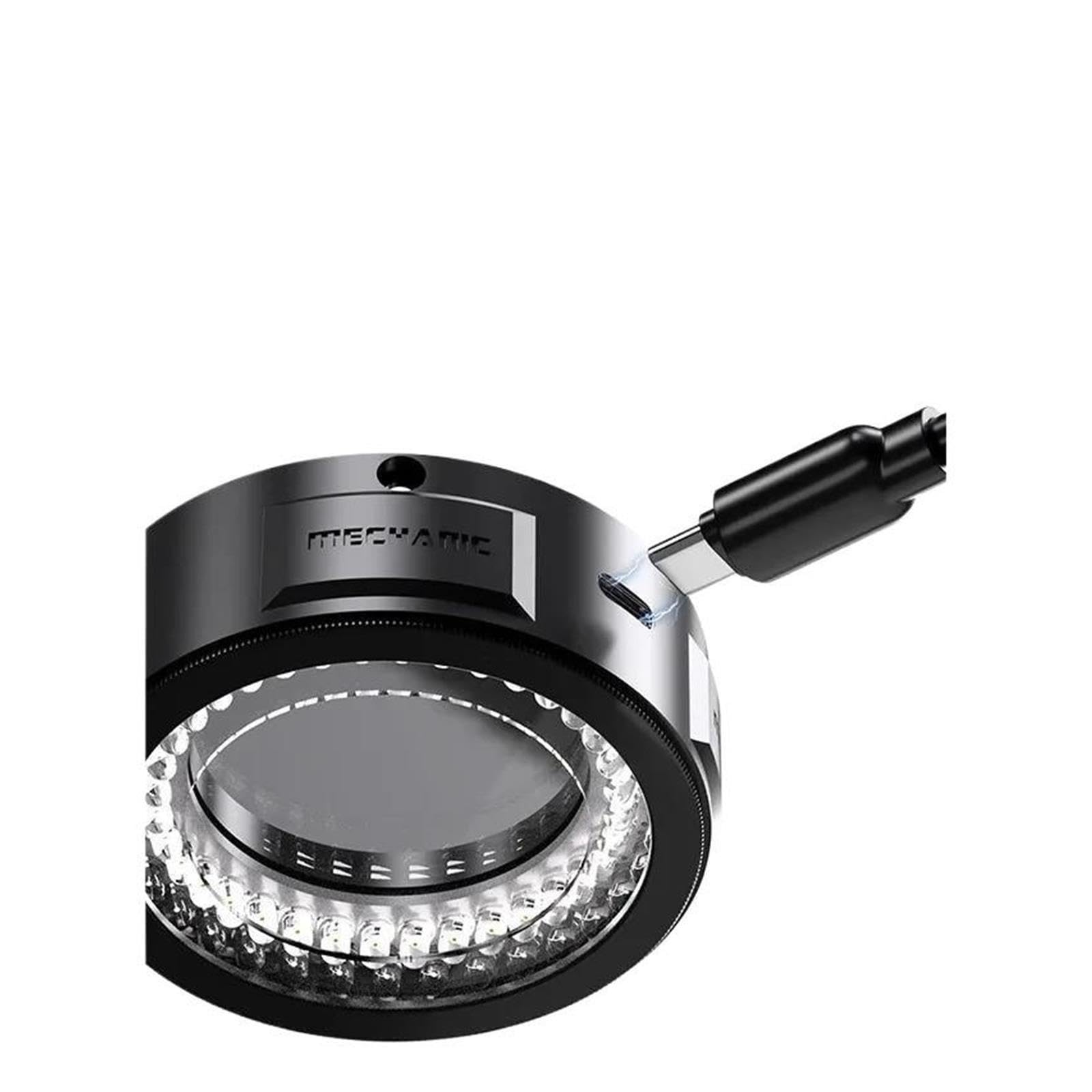 LS5 LS6 Anillo de luz for microscopio Lámpara polarizada de 84 LED