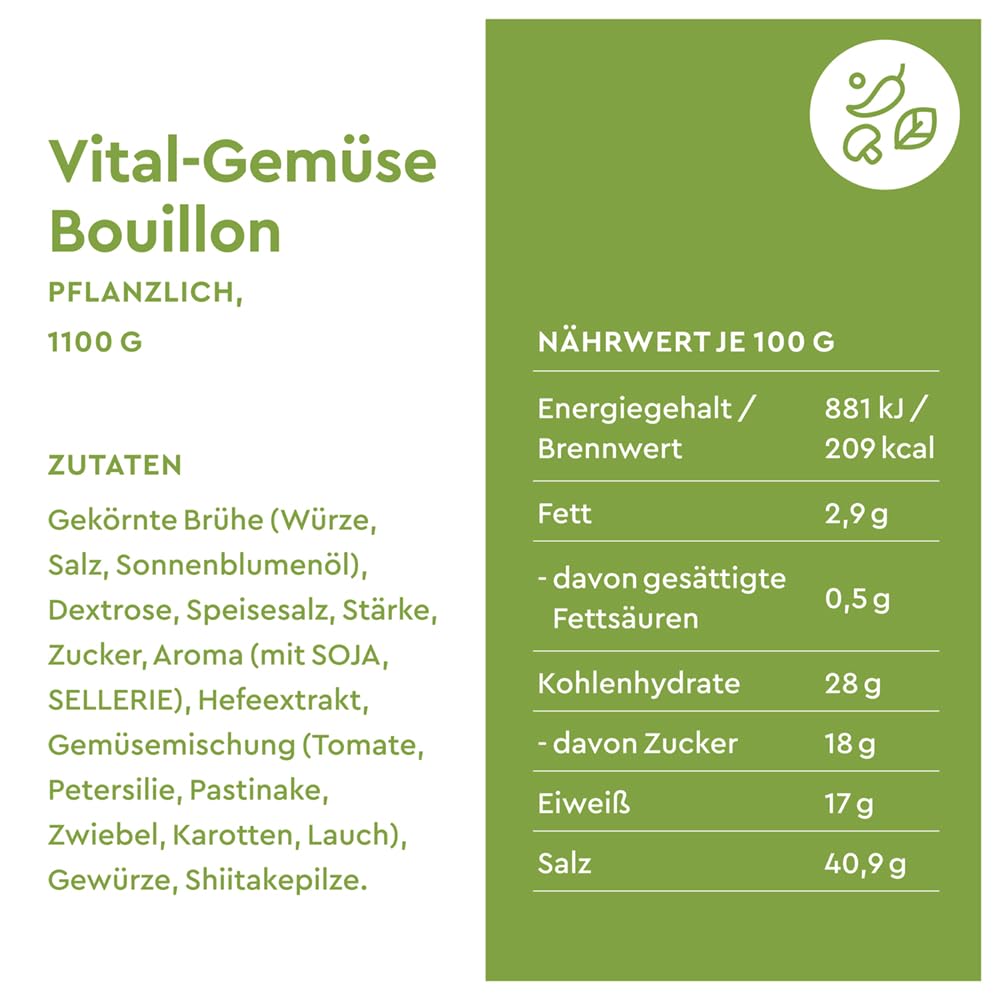 Fondo Caldo Verduras (1,200g.) | Wiberg