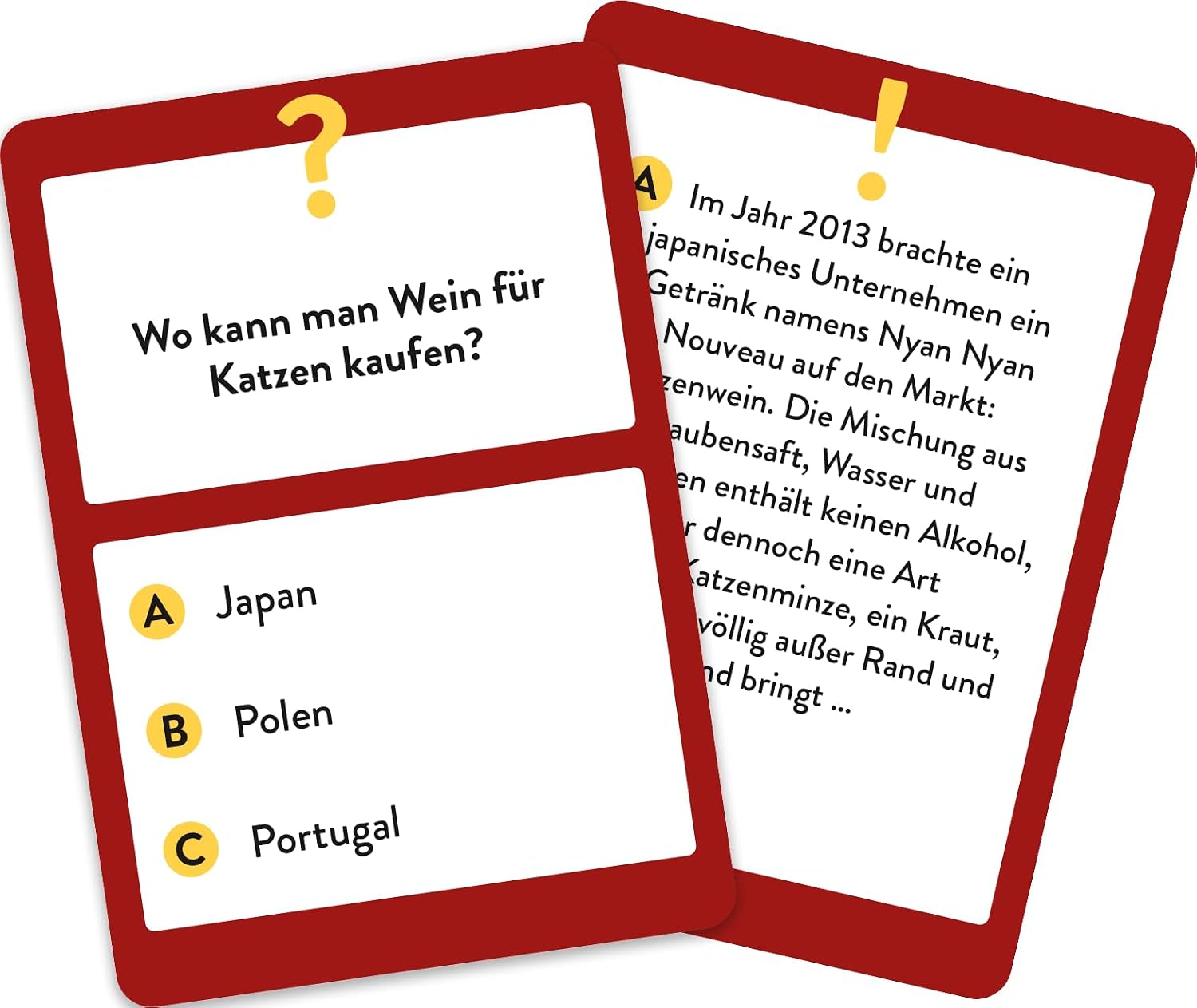 Groh Verlag Wine Knowledge Quiz: 50 Exciting and Curious Questions for Wine Lovers | The Perfect Party Game and Original Gift for Wine Fans | Rate Quiz in Playing Card Format