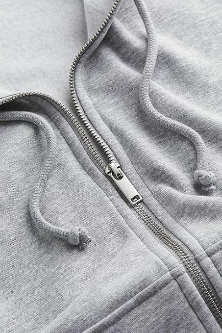 Image of Women's Full Sleeve Zip-Through Hoodie | Jacket for Women | Breathable, Solid Color Hooded Jacket with Front Zipper Closure