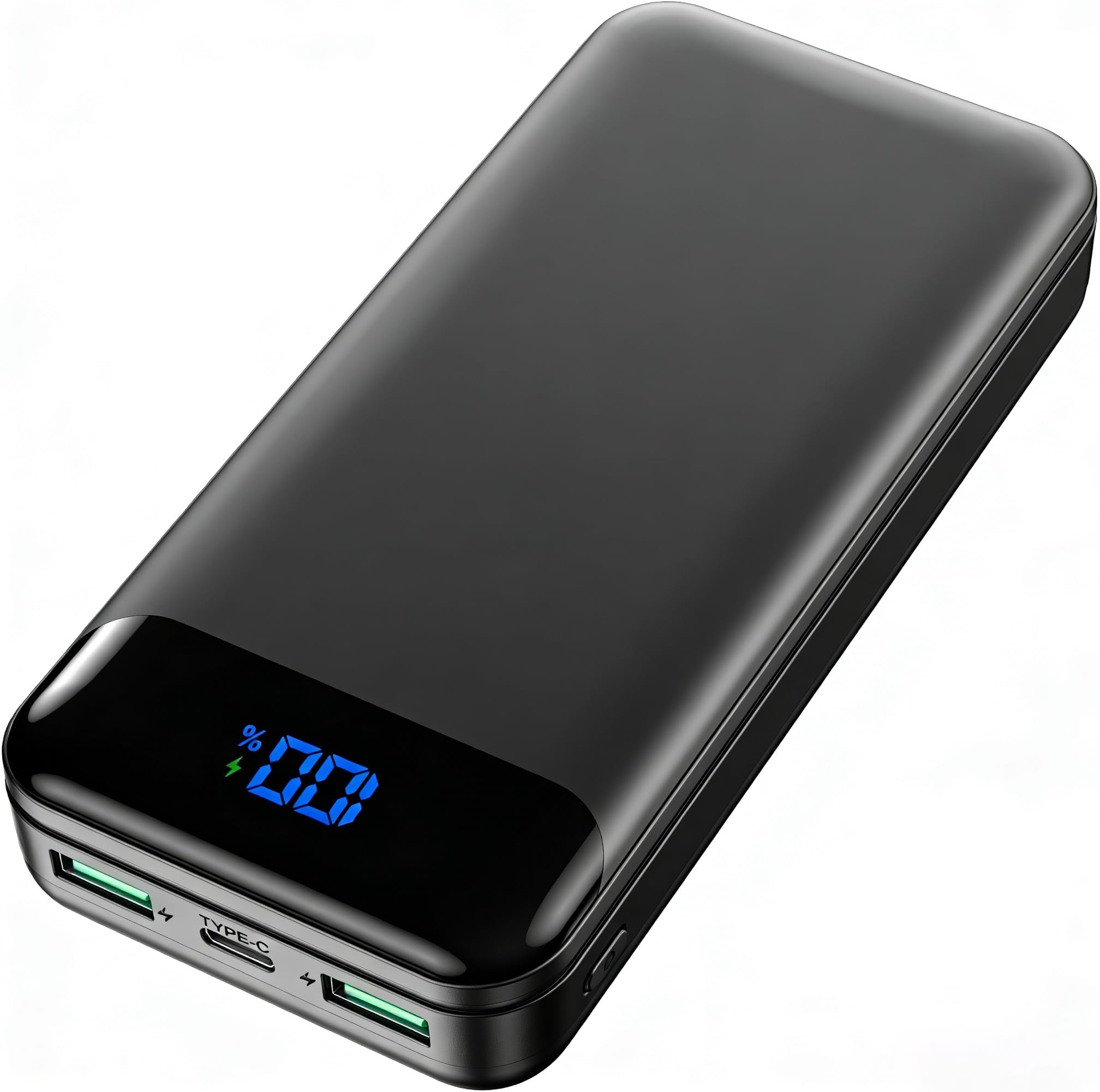 Power Bank, 27000mAh Portable Charger 22.5W Fast Charging, Battery Pack Phone charger with USB C (In & Out), Powerbank with LED Display for iPhone 17/16/15/14 Pro Max, Huawei and More