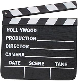 Hollywood Classic Wooden Black CLAP Movie Sign Director's Prop