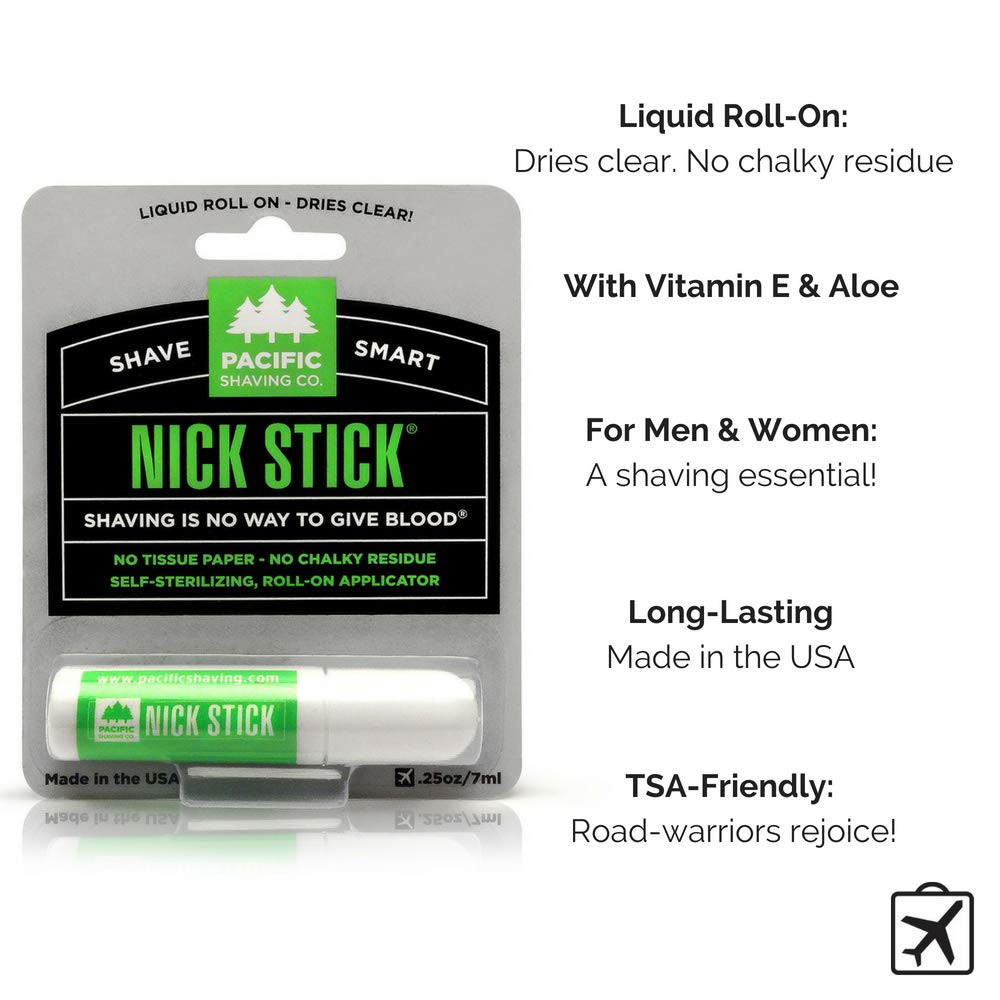 Buy Pacific Shaving Company Nick Stick No Tissue Paper, No Chalky