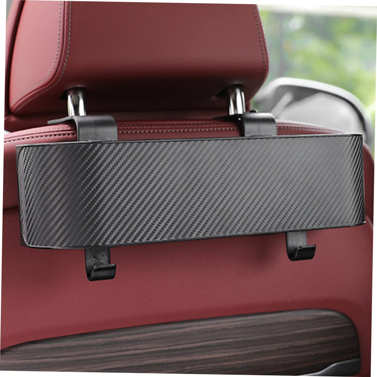 Hemobllo 2piezas Caja De Almacenamiento Para Coche Organizador Para Asiento Trasero De Coche Organizador Colgante Caja De Pañuelos Viajes