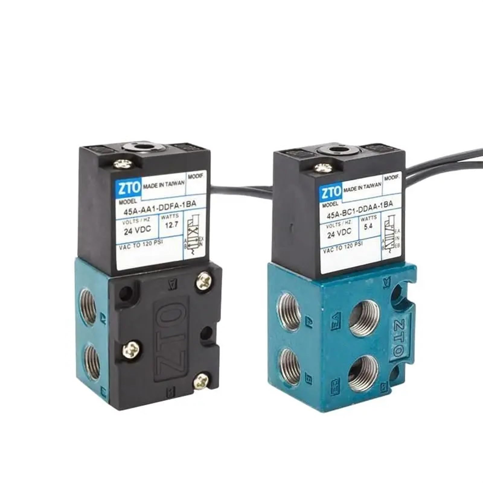 Électrovanne 45A-BA1-DDAA-1BA pour automatisation de ligne d'emballage
