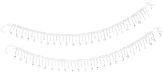 Traditonal Stylish Fancy Collection Anklets for Girls & Women, M, Brass, No Gemstone