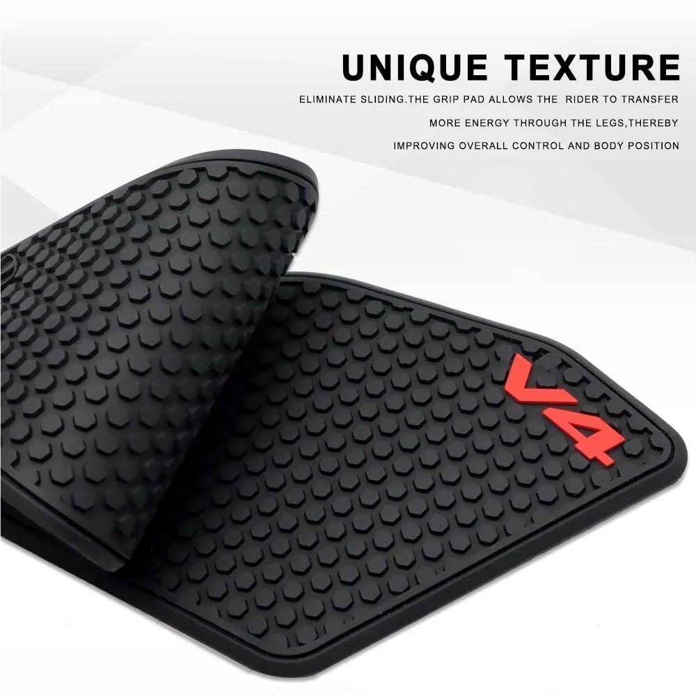 Paraserbatoio per Moto per Panigale V4 Panigale V4S /SP2 2022 Rilievo Serbatoio Carburante Adesivo Protezione Serbatoio Ginocchio Grip Pad Trazione Ginocchio