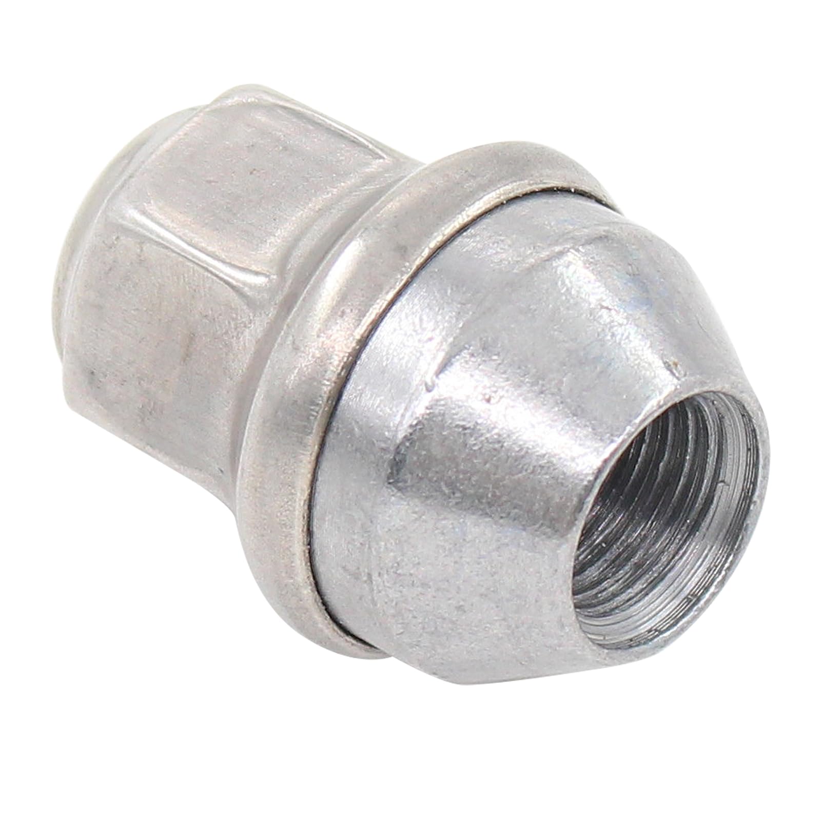 Radmutter M14x1,5 Radschraube Radbefestigung Radmuttern M14 x 1,5 Edelstahlkappen Radwechsel Mutter Radnabe Schrauben Satz Radmutterkappen für Transit MK8 Transit MK9 Tourneo Custom Transit Custom