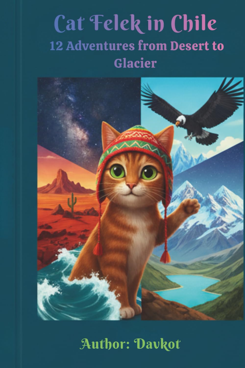 Cat Felek in Chile: 12 Adventures from Desert to Glacier (Felek the Cat’s Adventures)