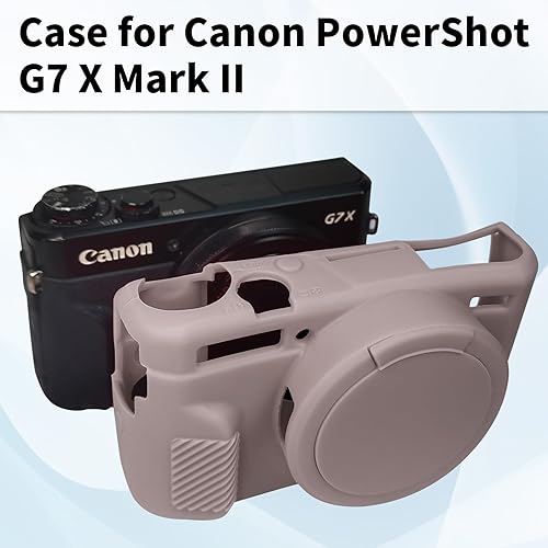 Miniatura 63 de Easy Hood G7X Mark II Case G7X Funda de silicona para cámara, funda protectora de silicona suave para cámara réflex digital Canon Powershot G7X Mark